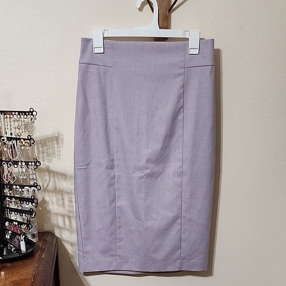 Ann Taylor Light Purple Pencil Skirt
